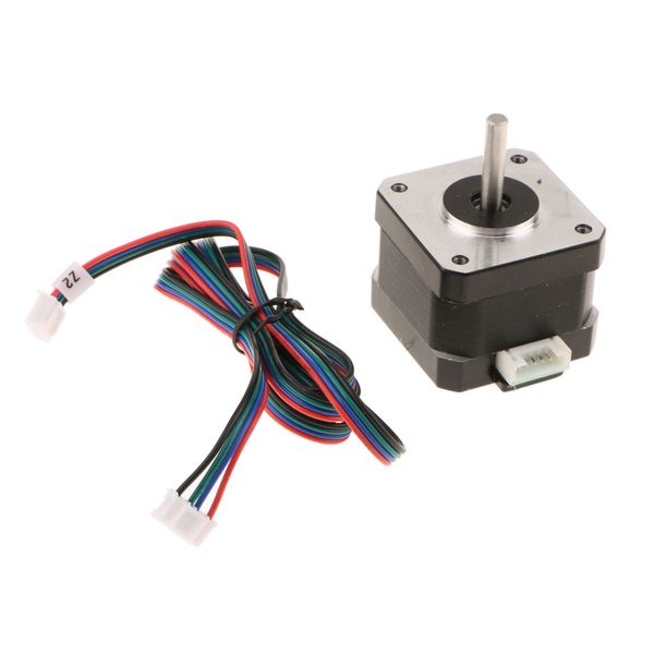 nema 17 stepper motor bipolar 1.8a 40ncm/78oz.in 4 leads for 3d printer 
nema 17 stepper motor bipolar 1.8a 40ncm/78oz.in 4 leads for 3d printer