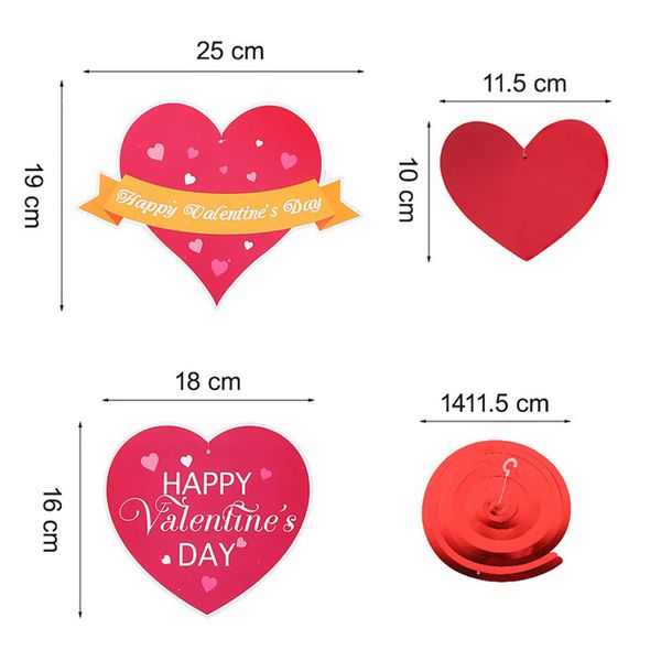 30pcs love heart висячие сучки на день святого валентина цветные ленты украшения партии supplies home decor room decoration
30pcs love heart висячие сучки на день святого валентина цветные ленты украшения партии supplies home decor room decoration