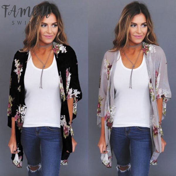 womens clothing 2020 new women loose blouse summer boho chiffon coat applique shawl kimono cardigan, White
womens clothing 2020 new women loose blouse summer boho chiffon coat applique shawl kimono cardigan, White