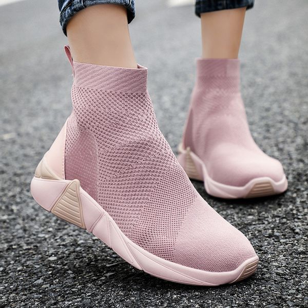 woman casual shoes fashion sneakers woman platform shoes flats 2020 design soft heel high ankle footwear zapatos de mujer, Black
woman casual shoes fashion sneakers woman platform shoes flats 2020 design soft heel high ankle footwear zapatos de mujer, Black