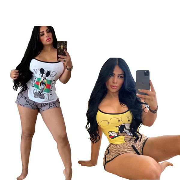 women brand 2 piece sets vest shorts print s-2xl tracksuits crop summer clothing outfits solid color sweatsuit tank capris dhl 3305, White
women brand 2 piece sets vest shorts print s-2xl tracksuits crop summer clothing outfits solid color sweatsuit tank capris dhl 3305, White