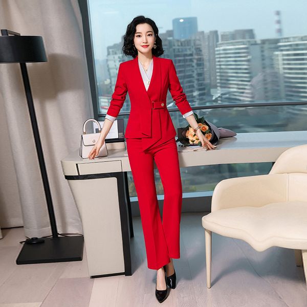 2020 female formal elegant office work wear uniform ladies trousers blazers jacket with pant suits 2 pieces sets clothes, White;black
2020 female formal elegant office work wear uniform ladies trousers blazers jacket with pant suits 2 pieces sets clothes, White;black