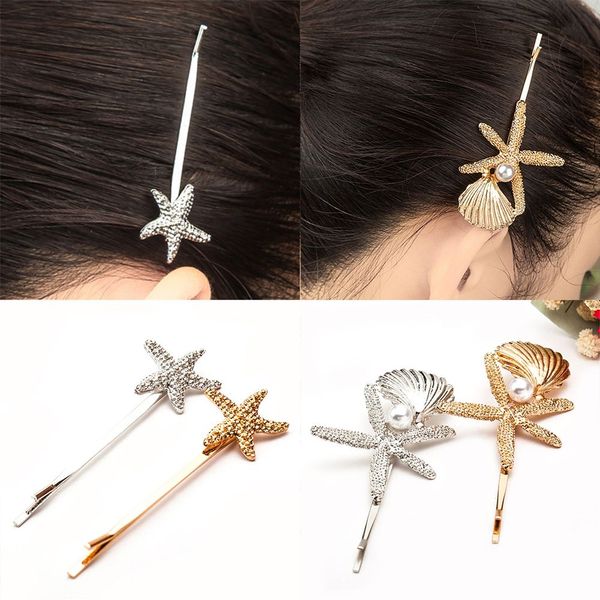 2019 summer beach hair jewelry fashion imitiation pearl shell starfish hairpins hair clips for women accessories
2019 summer beach hair jewelry fashion imitiation pearl shell starfish hairpins hair clips for women accessories