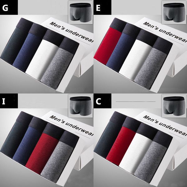 4 pieces pack men fashion cotton rich boxer shorts gift solid breathable boxers underwear size l/xl/xxl/xxxl, Black;white
4 pieces pack men fashion cotton rich boxer shorts gift solid breathable boxers underwear size l/xl/xxl/xxxl, Black;white