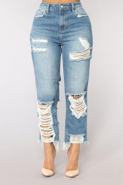 women's jeans ripped hole for women high waisted straight blue ankle- length tassels denim pants plus size
women's jeans ripped hole for women high waisted straight blue ankle- length tassels denim pants plus size