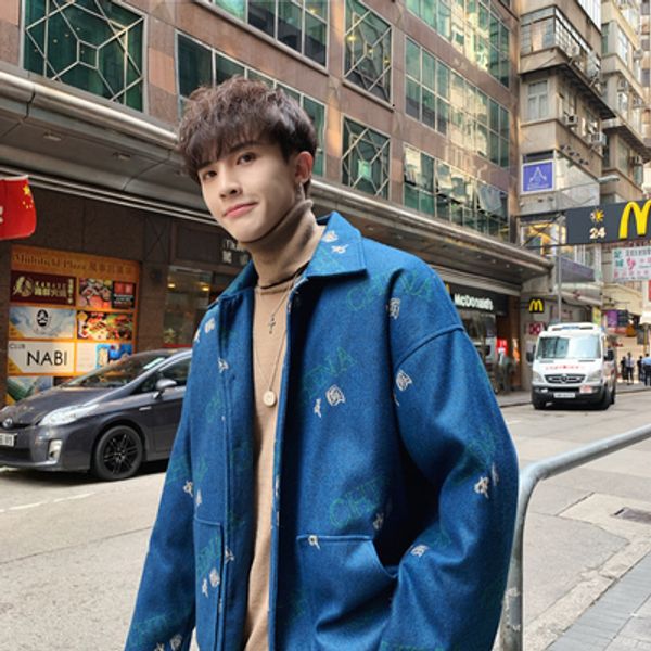осень новый пиджак мужской моды письмо печати вскользь пальто куртки man streetwear wild hip hop сыпучие bomber m-2xl, Black;brown
осень новый пиджак мужской моды письмо печати вскользь пальто куртки man streetwear wild hip hop сыпучие bomber m-2xl, Black;brown
