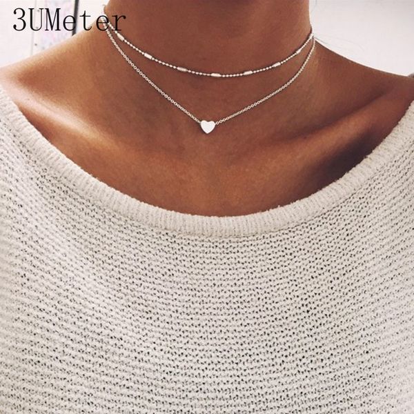 3umeter fashion peach heart beads necklace trinket silver gold chain choker jewelery pendant neckless woman layered necklaces
3umeter fashion peach heart beads necklace trinket silver gold chain choker jewelery pendant neckless woman layered necklaces