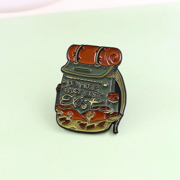 new green travel backpack brooch troop military training backpack tent enamel pin male and female denim clothes lapel pendant jewelry gift, Gray
new green travel backpack brooch troop military training backpack tent enamel pin male and female denim clothes lapel pendant jewelry gift, Gray