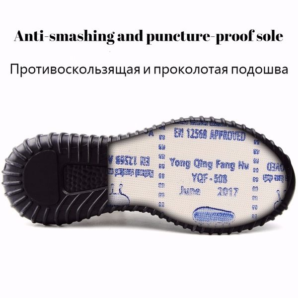 men tamper-proof puncture-proof steel toe cap work shoes safety shoes black wear-resistant breathable male work safety boots, Black;brown
men tamper-proof puncture-proof steel toe cap work shoes safety shoes black wear-resistant breathable male work safety boots, Black;brown