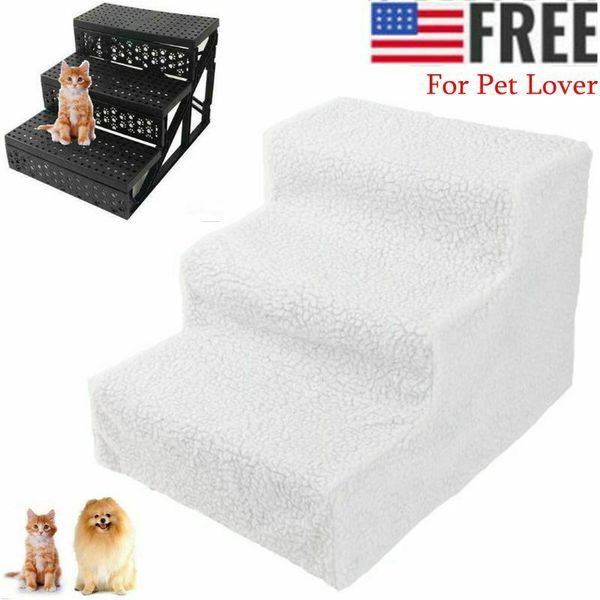 portable pet 3 steps stairs for small dog cat pet ramp ladder plastic frame step up to 20kg pet supplies ship from usa
portable pet 3 steps stairs for small dog cat pet ramp ladder plastic frame step up to 20kg pet supplies ship from usa