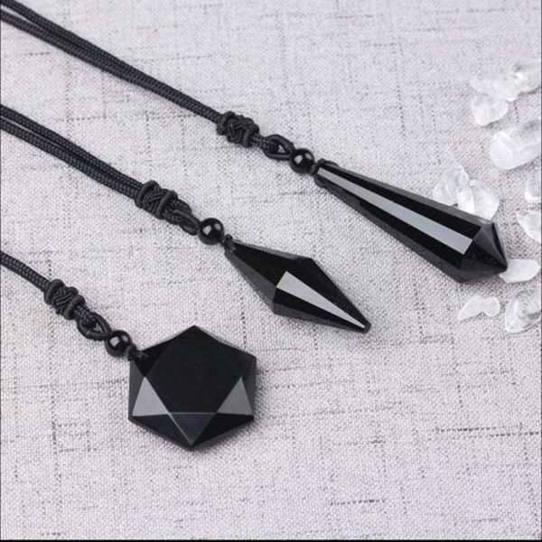 obsidian pendant sixpointed star energy stone creative pendant pendant necklace for men and women valentines day gift, Silver
obsidian pendant sixpointed star energy stone creative pendant pendant necklace for men and women valentines day gift, Silver