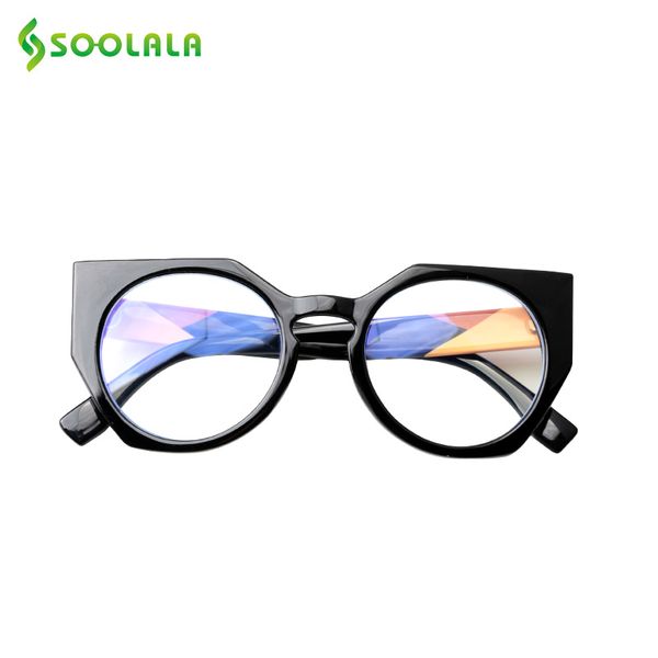 soolala anti blue light reading glasses men women cat eye eyeglass frame hyperopia gafas presbicia glasses diopter +0.5 to 4.0, White;black
soolala anti blue light reading glasses men women cat eye eyeglass frame hyperopia gafas presbicia glasses diopter +0.5 to 4.0, White;black