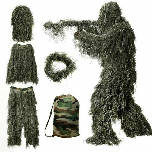 outdoor sport camouflage hunting ghillie suit secretive hunting aerial shooting clothes sniper suits camouflage pretend clothing, Camo
outdoor sport camouflage hunting ghillie suit secretive hunting aerial shooting clothes sniper suits camouflage pretend clothing, Camo