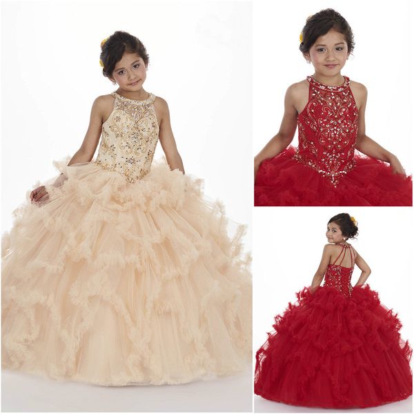 2019 luxury crystal beaded bodice champagne flower girl dresses tulle jewel neck lace up back tiered ruffle skirt party gowns mq4008, White;blue
2019 luxury crystal beaded bodice champagne flower girl dresses tulle jewel neck lace up back tiered ruffle skirt party gowns mq4008, White;blue