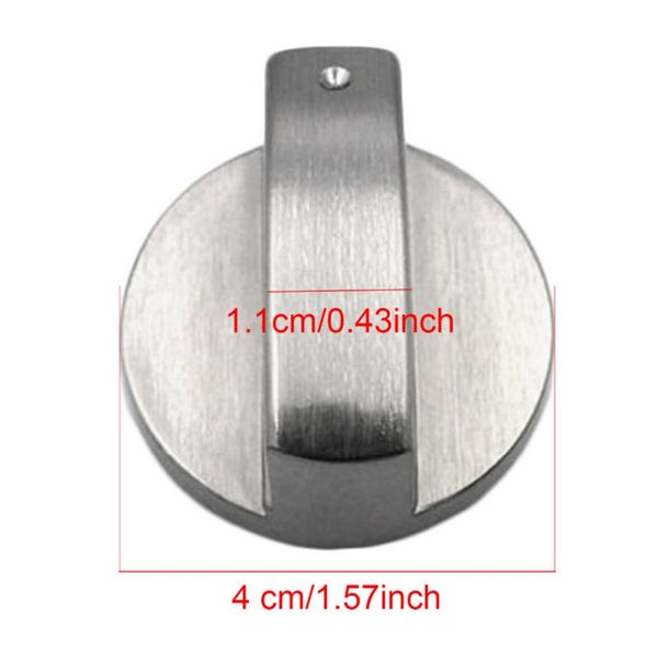 2pcs silver metal gas cooker knobs adapters oven switch gas stove switch knobs kitchen surface control locks kitchenware parts
2pcs silver metal gas cooker knobs adapters oven switch gas stove switch knobs kitchen surface control locks kitchenware parts