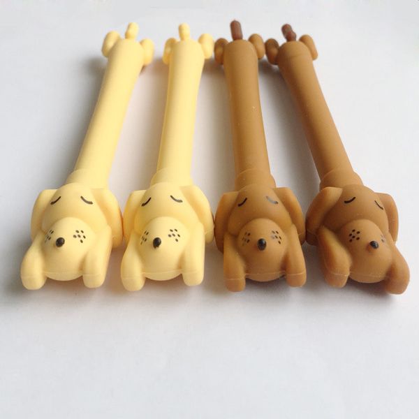1pc random 0.5mm black ink silicone cartoon dog shape signature gel pen stationery office neutral pens school supply kids gift
1pc random 0.5mm black ink silicone cartoon dog shape signature gel pen stationery office neutral pens school supply kids gift