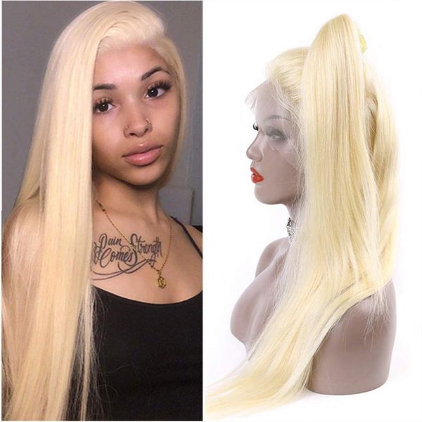 glueless 613 blonde lace front human hair wigs silky straight 100% brazilian virign human hair full lace wigs with baby hair pre plucked, Black;brown
glueless 613 blonde lace front human hair wigs silky straight 100% brazilian virign human hair full lace wigs with baby hair pre plucked, Black;brown