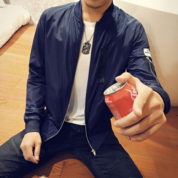 2019 new brand jacket dropshipping coat fashion spring men's clothing zipper sportswear long sleeve outerwear autumn jackets, Black;brown
2019 new brand jacket dropshipping coat fashion spring men's clothing zipper sportswear long sleeve outerwear autumn jackets, Black;brown