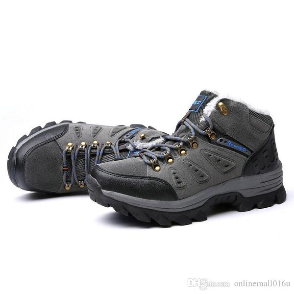 winter plush fur snow shoes for men outdoor shoes gray for men keep warm non slip boots size 36~47, Black
winter plush fur snow shoes for men outdoor shoes gray for men keep warm non slip boots size 36~47, Black