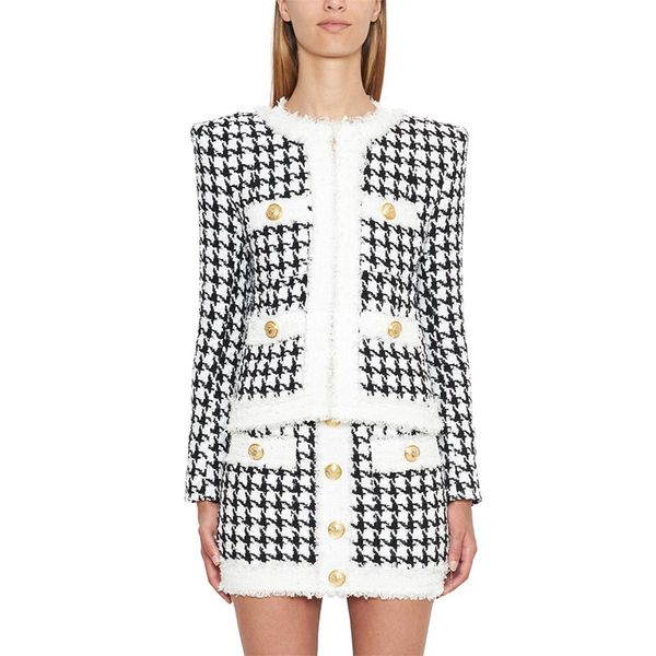 runway designer 2019 autumn winter women short jacket elegant zippers long sleeve outerwear coat vintage button patchwork jacket, Black;brown
runway designer 2019 autumn winter women short jacket elegant zippers long sleeve outerwear coat vintage button patchwork jacket, Black;brown