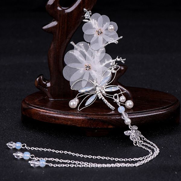 Yarn Butterfly Long Tassel Hair Pins Hair Clips Flower Hairpins Headpiece Head Jewelry Women Wedding Hair Piece Accessories
Yarn Butterfly Long Tassel Hair Pins Hair Clips Flower Hairpins Headpiece Head Jewelry Women Wedding Hair Piece Accessories