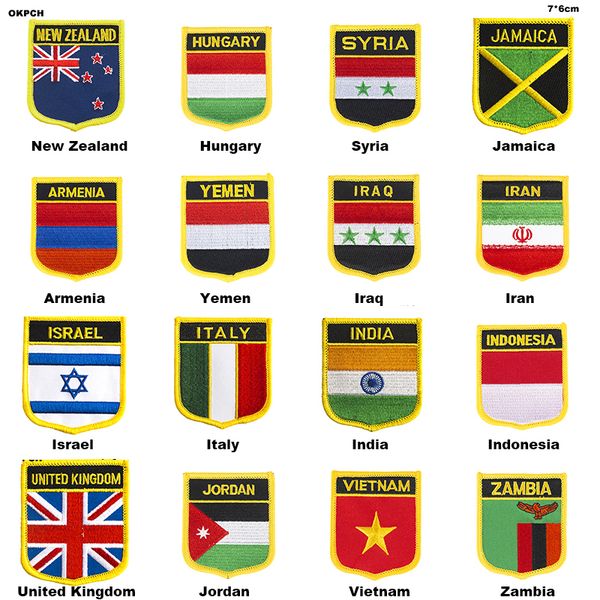 10pcs applique iron on patch national applqiue iron on sew on emblem army military badge, Gray
10pcs applique iron on patch national applqiue iron on sew on emblem army military badge, Gray