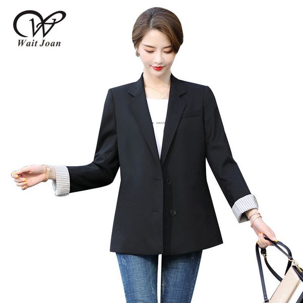 styles solid blazer suits spring autumn elegant casual suit office ladies polyester blazer women's long sleeve women, White;black
styles solid blazer suits spring autumn elegant casual suit office ladies polyester blazer women's long sleeve women, White;black