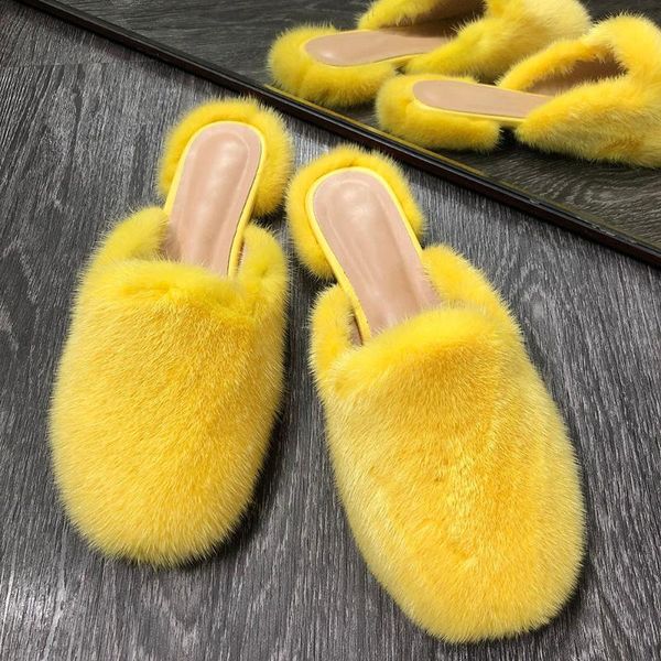 yoloagain quality fashion women real slippers ladies furry flat slippers outside, Black
yoloagain quality fashion women real slippers ladies furry flat slippers outside, Black