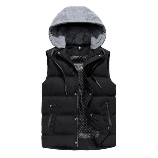 mens sleeveless vests outwear jackets winter fashion casual slim solid cotton-padded waistcoat thicken warm coats ing, Black;white
mens sleeveless vests outwear jackets winter fashion casual slim solid cotton-padded waistcoat thicken warm coats ing, Black;white