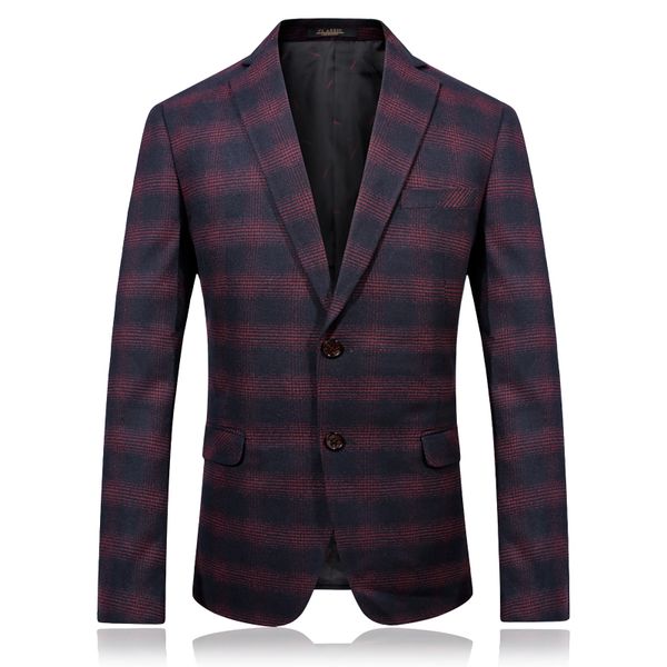 2020 autumn men's fashion casual grid blazers men coats jacket classics business woolen blazer man suit, White;black
2020 autumn men's fashion casual grid blazers men coats jacket classics business woolen blazer man suit, White;black