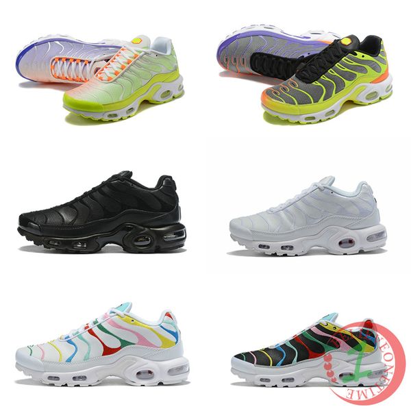 tn plus multicolor green orange purple leather black white mens women running shoes sports designer trainers sneakers size 36-46
tn plus multicolor green orange purple leather black white mens women running shoes sports designer trainers sneakers size 36-46