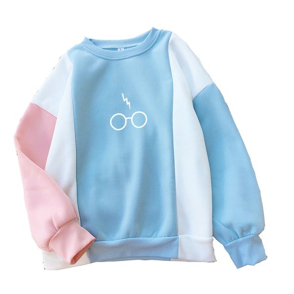 new korean fashion patchwork warm thicken hoodie women casual sweatshirts long sleeve splicing kawaii cute harry styletracksuits, Black
new korean fashion patchwork warm thicken hoodie women casual sweatshirts long sleeve splicing kawaii cute harry styletracksuits, Black