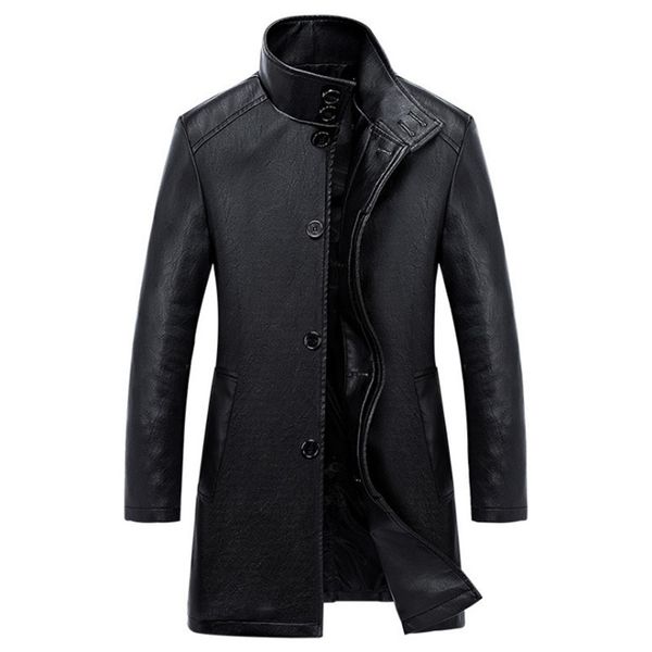 new luxury trench leather coat mens single breasted business casual leather jacket male black long pu coat big size 4xl
new luxury trench leather coat mens single breasted business casual leather jacket male black long pu coat big size 4xl