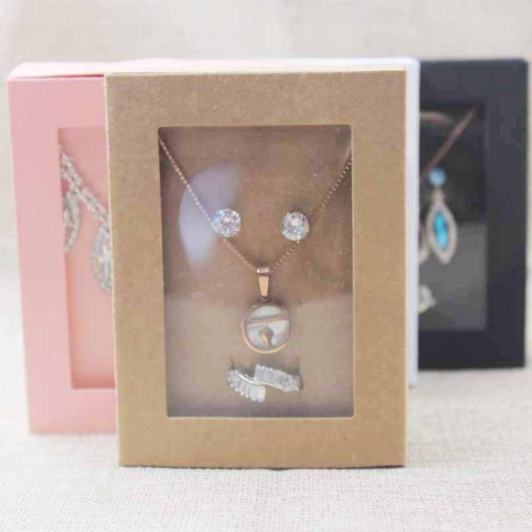 feiluan necklace with ring set paper window box necklace with earring package box gifts/crafts display package window box 10pcs
feiluan necklace with ring set paper window box necklace with earring package box gifts/crafts display package window box 10pcs