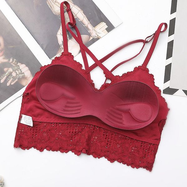 женщины sexy кружева верхней части пробки padded bra женский ремень crop tops лето дамы рукавов bralette bras, Black;white
женщины sexy кружева верхней части пробки padded bra женский ремень crop tops лето дамы рукавов bralette bras, Black;white