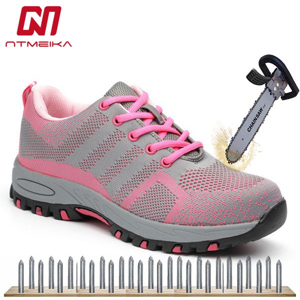 plus size 35-40 women work safety shoes steel toe puncture-proof safety work boots women pink sneakers casual shoes, Black
plus size 35-40 women work safety shoes steel toe puncture-proof safety work boots women pink sneakers casual shoes, Black