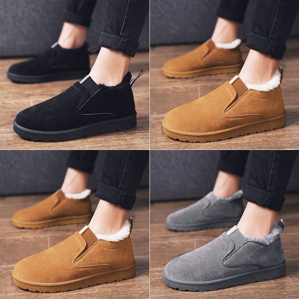 2019 men winter warmth plus velvet thickening leisure cotton shoes fashion trend of a foot pedal lazy man cotton boots, Black
2019 men winter warmth plus velvet thickening leisure cotton shoes fashion trend of a foot pedal lazy man cotton boots, Black