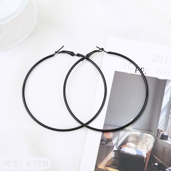 xxzhj fashion new big creole earrings big circle smooth earrings basketball brincos celebrity brand buckle earrings ladies, Golden;silver
xxzhj fashion new big creole earrings big circle smooth earrings basketball brincos celebrity brand buckle earrings ladies, Golden;silver