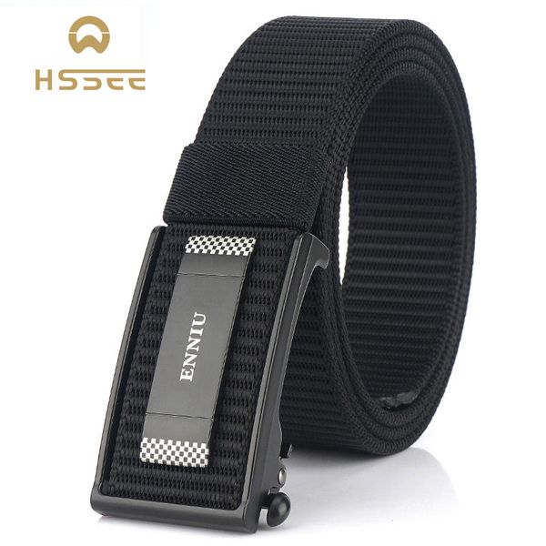 hssee 2020 commemorative edition men's automatic buckle tactical belt hard metal buckle soft real nylon new army belt soprt, Black;gray
hssee 2020 commemorative edition men's automatic buckle tactical belt hard metal buckle soft real nylon new army belt soprt, Black;gray