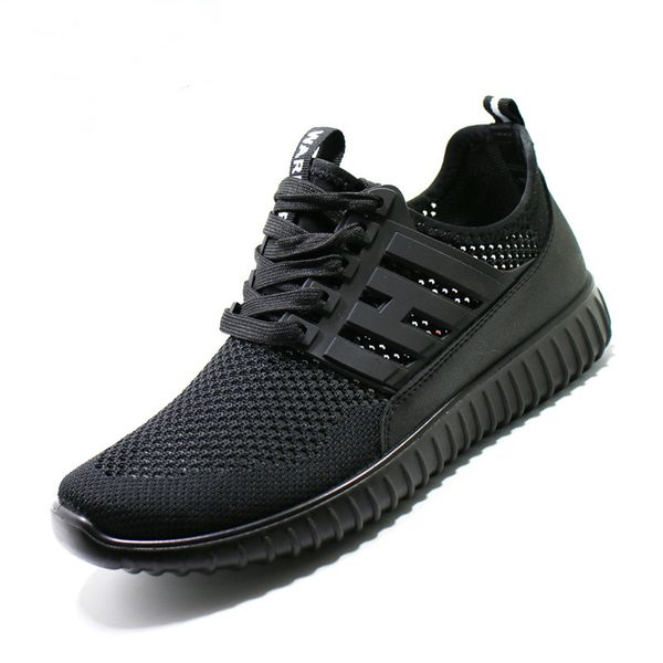 genuine warrior breathable fabric fly explosion models breathable casual men's lace couple screen shoes casual sports shoes 3385, Black
genuine warrior breathable fabric fly explosion models breathable casual men's lace couple screen shoes casual sports shoes 3385, Black