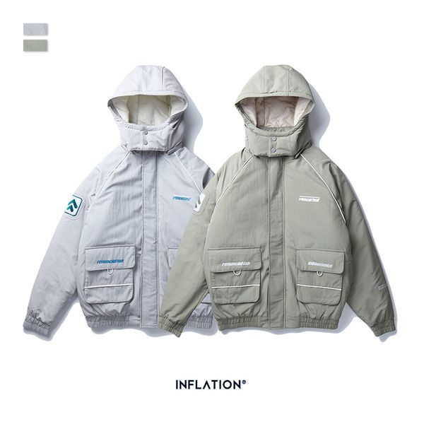 inflation 2019 winter jackets coat fashion cotton padded jacket hooded thick warm soft brand clothing male parkas, Black
inflation 2019 winter jackets coat fashion cotton padded jacket hooded thick warm soft brand clothing male parkas, Black