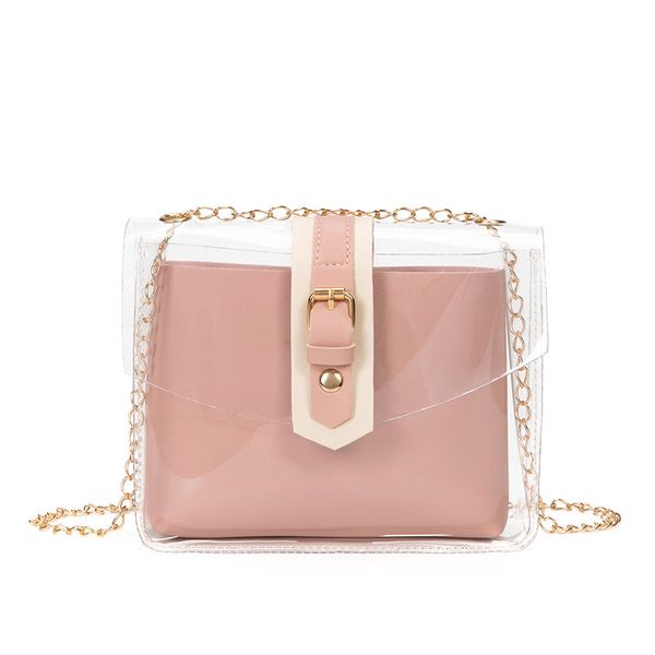 lady transparent gel bag new korean-style candy-colored one-shoulder messenger bag for luxury handbags women bags designer
lady transparent gel bag new korean-style candy-colored one-shoulder messenger bag for luxury handbags women bags designer