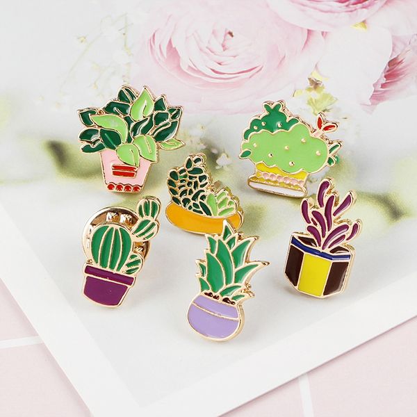 green plant cactus pot brooch cartoon succulent metal enamel pin button jewelry ornament skirt collar badge decor denim bag accessory
green plant cactus pot brooch cartoon succulent metal enamel pin button jewelry ornament skirt collar badge decor denim bag accessory
