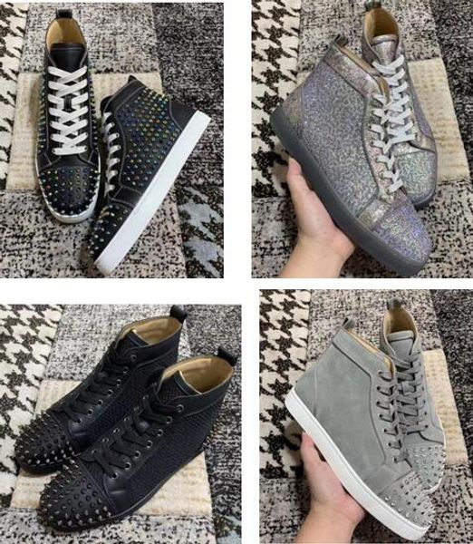 newmen shoes red bottom sneakers luxury party wedding shoes leather louisfalt spikes lace-up leisure trainer footwear fashion casual walking, Black
newmen shoes red bottom sneakers luxury party wedding shoes leather louisfalt spikes lace-up leisure trainer footwear fashion casual walking, Black