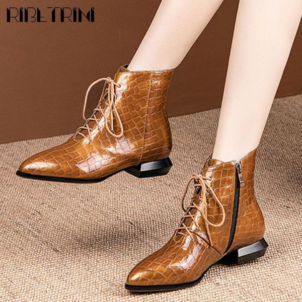 ribetrini plus size 33-50 brand new ladies fashion pointed toe ankle shoes woman low chunky heels boots women casual boots, Black
ribetrini plus size 33-50 brand new ladies fashion pointed toe ankle shoes woman low chunky heels boots women casual boots, Black
