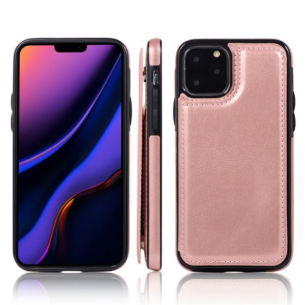 double magnetic button multiple card slots shock resistant pu leather mobile phone case cover for iphone 11 pro max x xr xs max
double magnetic button multiple card slots shock resistant pu leather mobile phone case cover for iphone 11 pro max x xr xs max