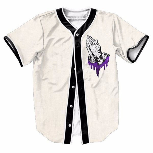 Pray For Lean Jersey Punk Men 'S Shirts Streetwear Baseball Shirt Funny Tops With Single Breasted Summer
Pray For Lean Jersey Punk Men 'S Shirts Streetwear Baseball Shirt Funny Tops With Single Breasted Summer