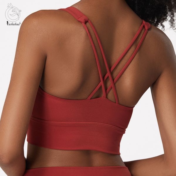 gym clothing gather stereotypes yoga fitness vest women sports bra running push up high strength shockproof bras, White;black
gym clothing gather stereotypes yoga fitness vest women sports bra running push up high strength shockproof bras, White;black