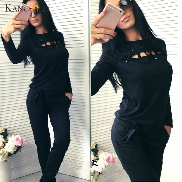 kancoold set women sport long sleeve round neck trousers two pieces set cotton casual fashion new women 2019feb7, White
kancoold set women sport long sleeve round neck trousers two pieces set cotton casual fashion new women 2019feb7, White