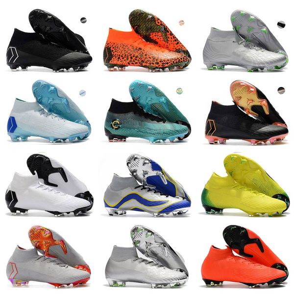 mercurial superfly vi 360 elite fg kj 6 xii 12 cr7 ronaldo neymar mens women boys high soccer shoes 20th football boots cleats size 35-46
mercurial superfly vi 360 elite fg kj 6 xii 12 cr7 ronaldo neymar mens women boys high soccer shoes 20th football boots cleats size 35-46